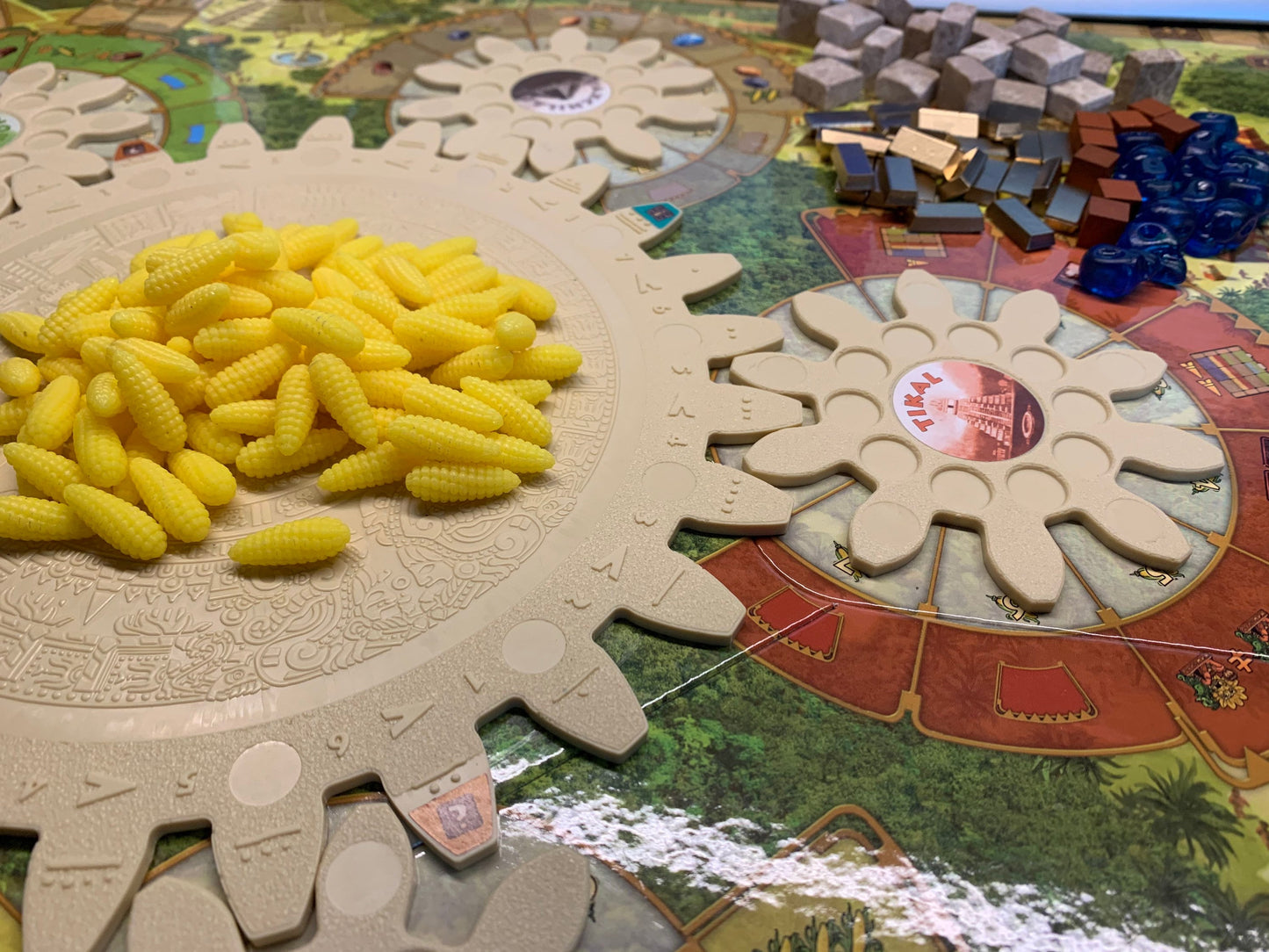 Tzolk'in Corn Resources (65 board game tokens)