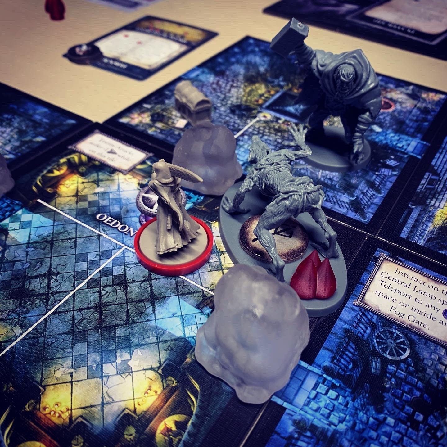 Health, blood token set for Bloodborne board game (33 deluxe markers)