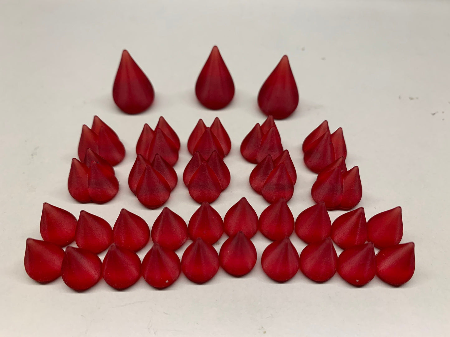Health, blood token set for Bloodborne board game (33 deluxe markers)