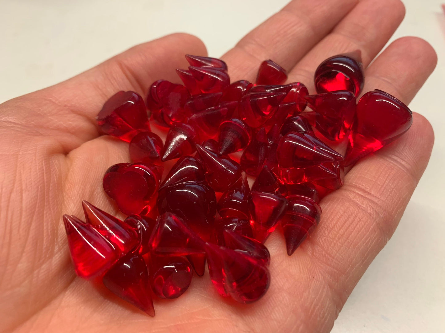 Health, blood token set for Bloodborne board game (33 deluxe markers)