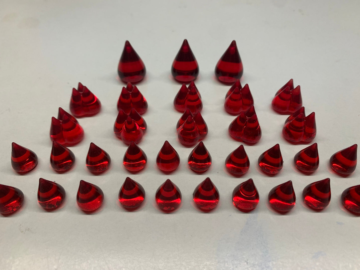 Health, blood token set for Bloodborne board game (33 deluxe markers)
