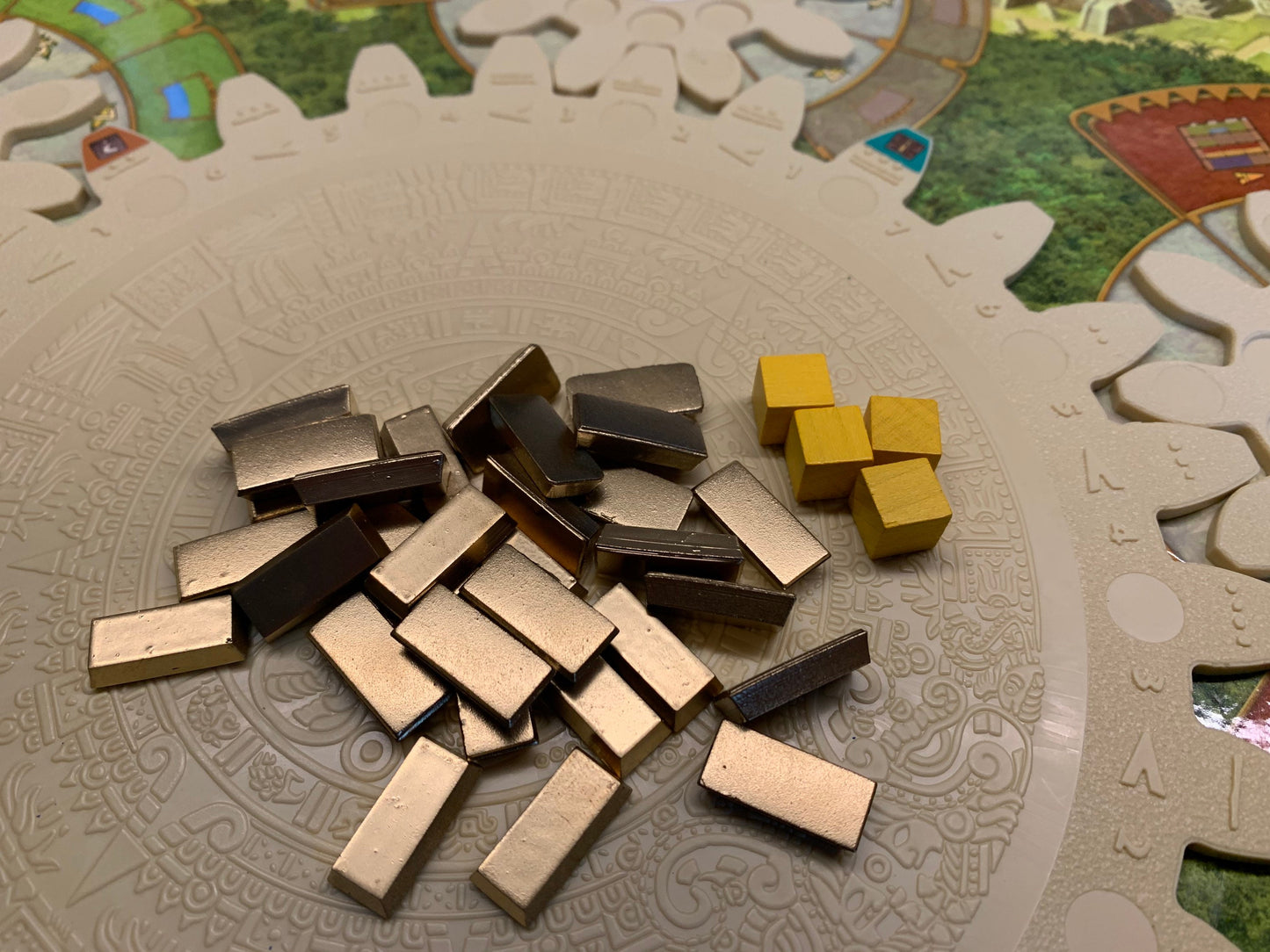 Tzolk'in Gold Bars (Tzolkin) (25 metal board game tokens)