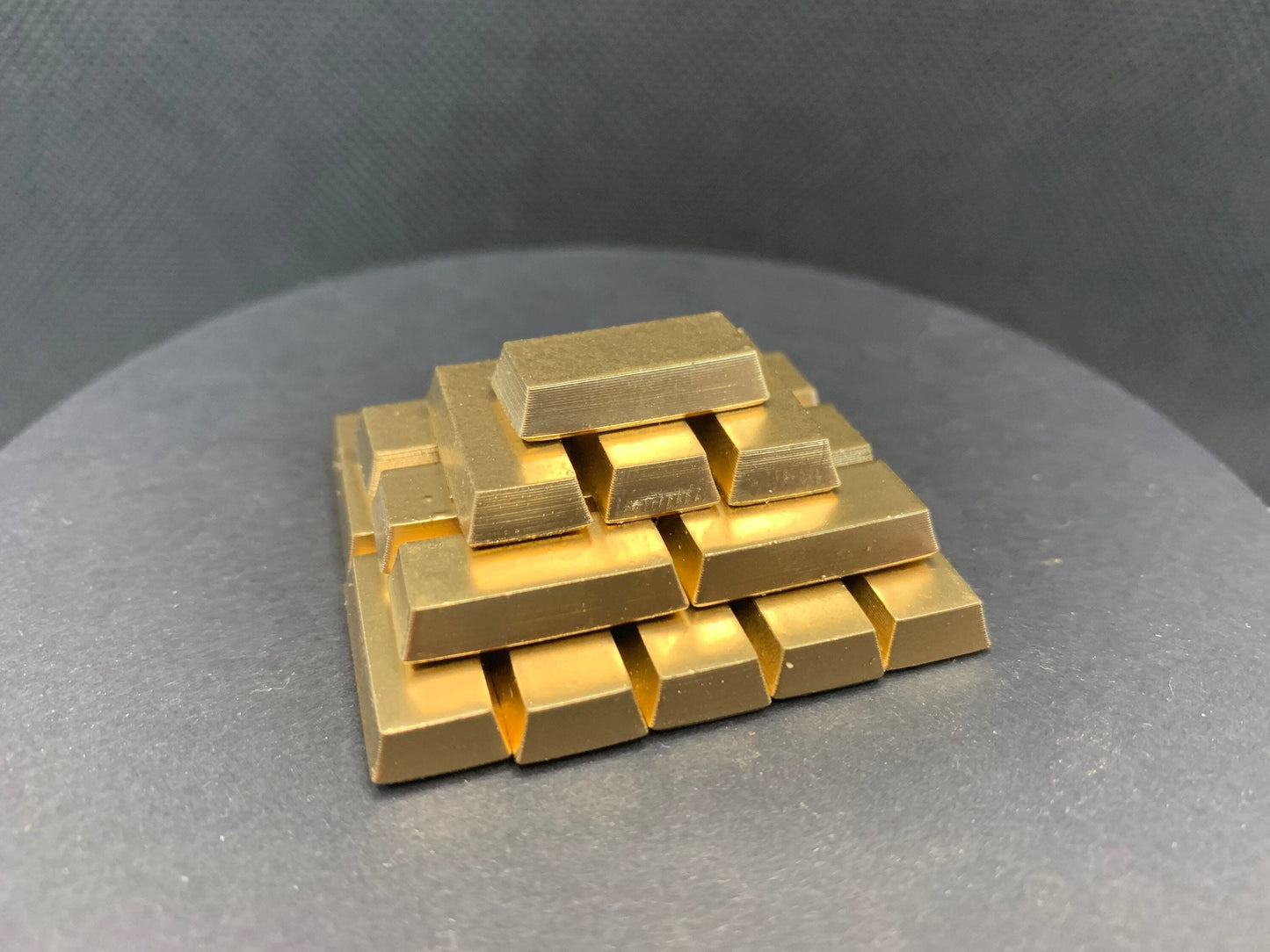 Teotihuacan gold bars (25 metal board game token upgrades)