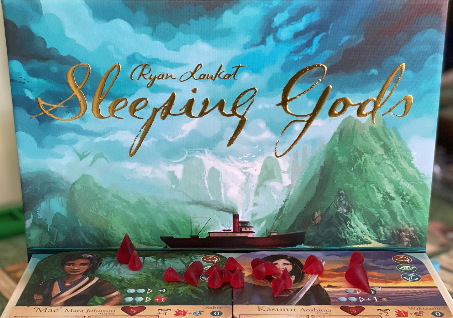 Sleeping Gods health tokens (deluxe board game upgrade)